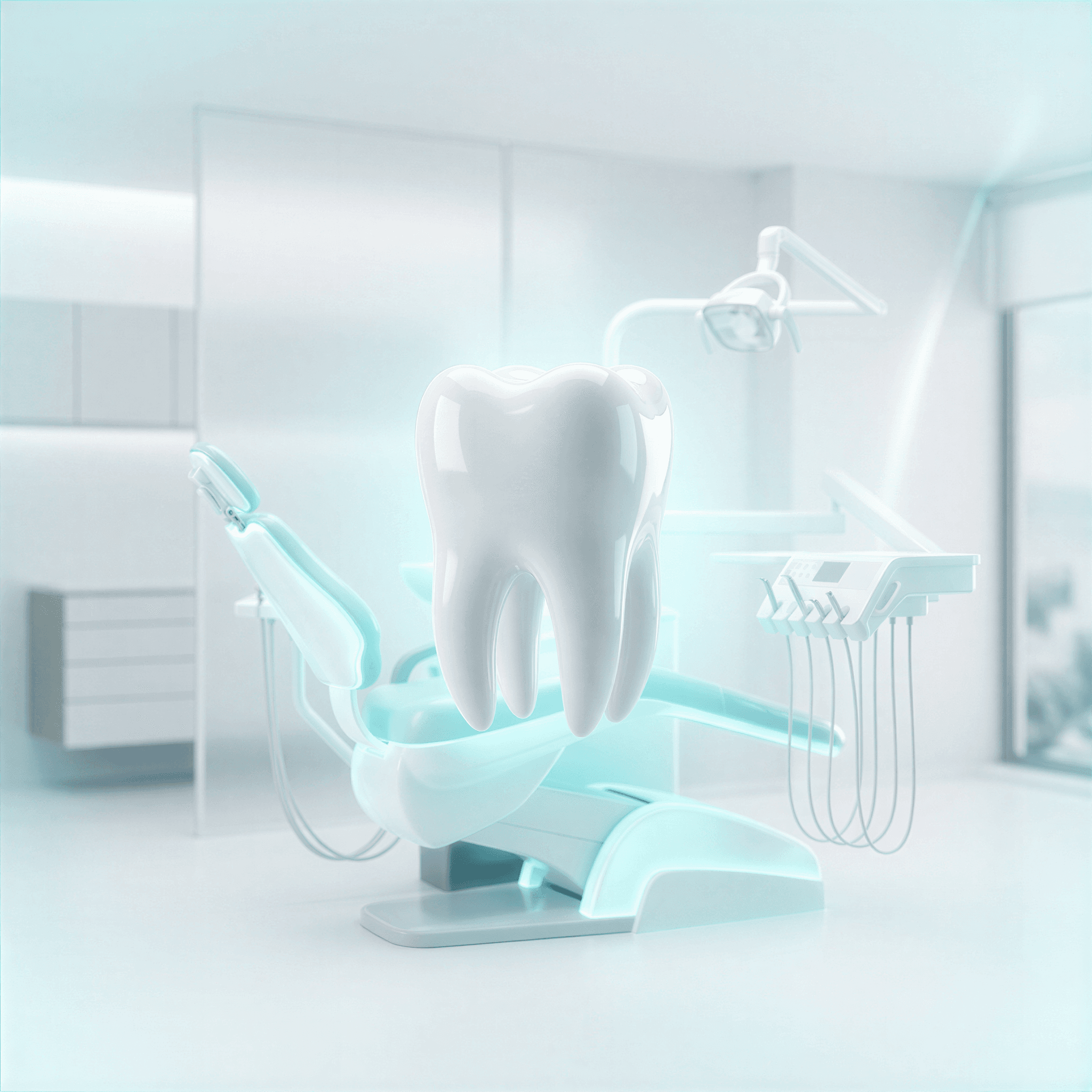 Clinic campaign visual, AI-generated